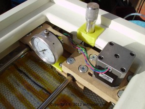 3d printer dial test indicator, view from top 3d printer dial test indicator, view from top